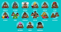 Create your own poop emoji and share it with your friends for a cause