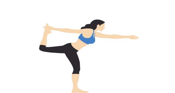 Standing Bow Pulling Pose: Dandayamana Dhanurasana : Hot Yoga 101