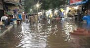 People affected by #ChennaiFloods travel to hospitals in fish carts