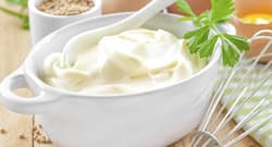 Healthy recipe -- low-calorie mayonnaise
