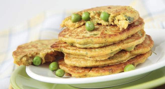 Fitness-healthy recipes-green peas pancake-THS