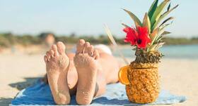 Banish corn and calluses with pineapples