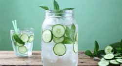 Want to battle the bulge? Go for cucumber water
