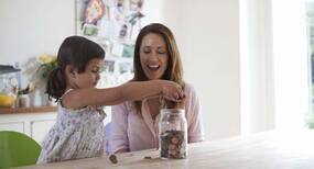Kids who know the value of money are less likely to be donate to charity