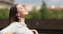 Get rid of tension with this deep breathing technique #1MinuteFitnessMantra