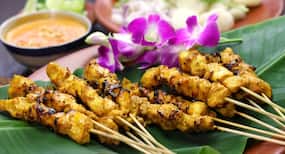 Healthy chicken satay recipe by celebrity chef Rakhee Vaswani