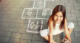 Outdoor games can improve your child's eyesight
