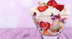 ग्रिल्ड फ्रूट विद आईसक्रीम: हेल्दी होली रेसिपी