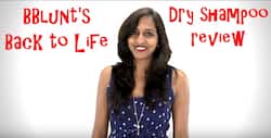 Product review: BBlunt's Back to Life dry shampoo