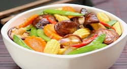 Healthy recipe for kids -- Corn bhel