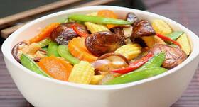 Healthy recipe for kids -- Corn bhel