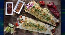 Healthy diabetic recipe: Methi and moong sprouts wrap