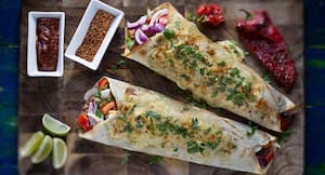 Healthy diabetic recipe: Methi and moong sprouts wrap