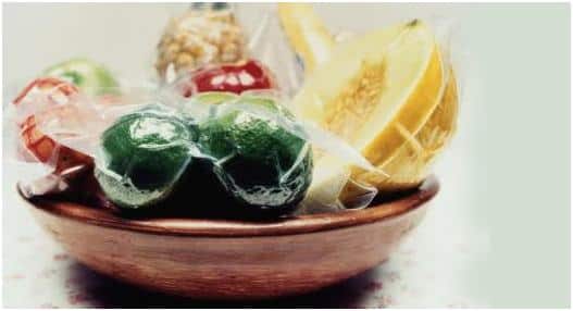 food wrapped