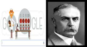 Karl Landsteiner, discoverer of blood groups, honoured in a Google doodle on his 148th birthday
