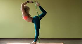 Use yoga straps to enhance your yoga practice