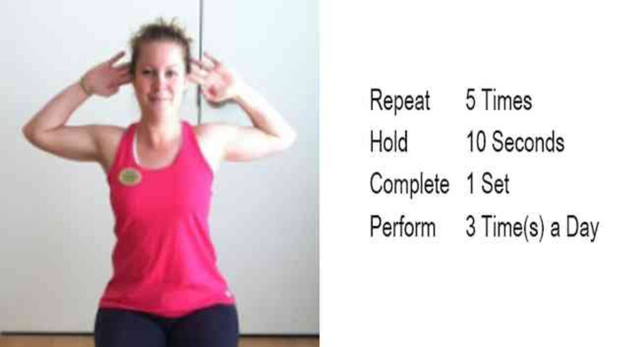 6 simple stretches to prevent knee pain, neck pain and wrist pain