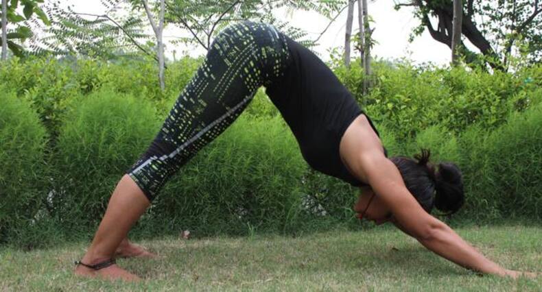 Get strong arms like Anushka in Sultan with these yoga poses