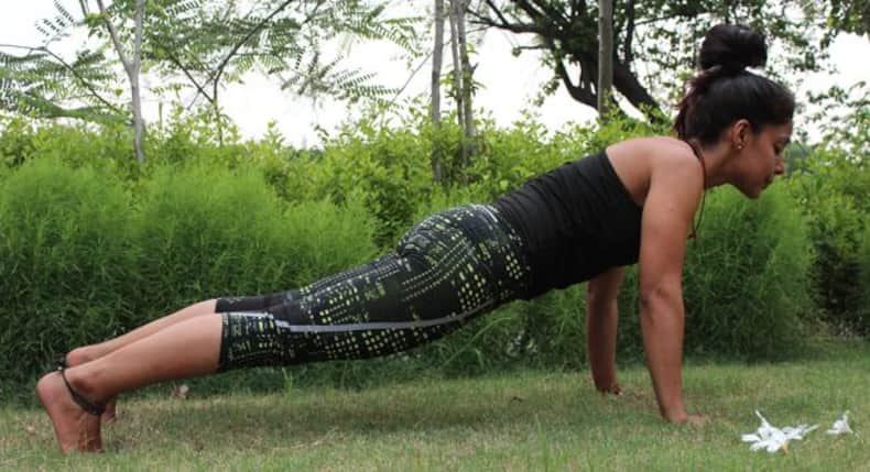 Get strong arms like Anushka in Sultan with these yoga poses