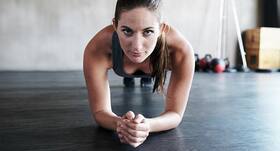 Weighted planks – a challenging variation for better lung capacity
