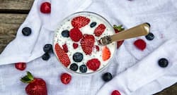 Healthy recipe--Low-calorie chia seeds pudding