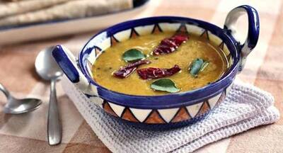 Navroz Mubarak! Parsi New Year Special-- Low calorie vegetarian dhansak