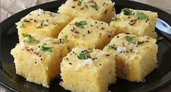 Try this fibre-rich semolina or rawa dhokla