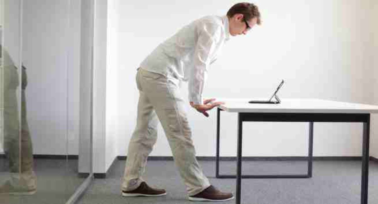5 ways to work out in the office (no equipment needed)