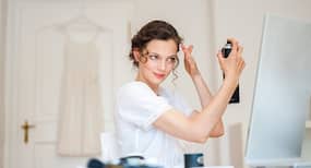 Use dry conditioner to instantly get silky smooth hair