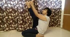 Know your yoga pose - Karaunchasana or the heron pose