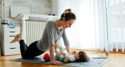 These cute toddlers exercising with their parents will melt your heart!