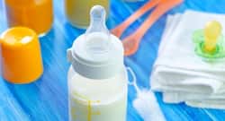 Soy-based infant formulas can lead to early breast development in girls!