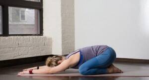 Wide-knee-childs-pose-for sleep