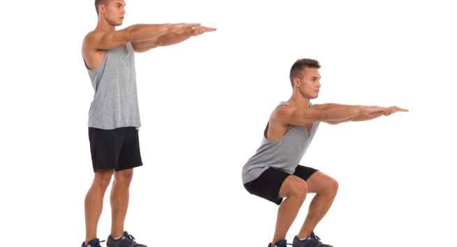 Squats for Weight Gain: Simple excercise for weight gain