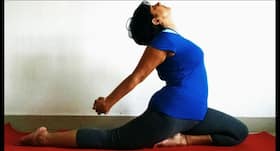 Know your yoga pose: Vajra ardha dvikonasana