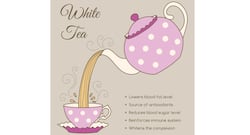 Health benefits of antioxidant rich white tea