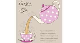 Health benefits of antioxidant rich white tea