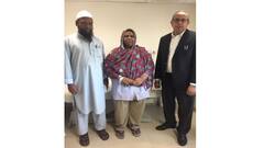 After a successful bariatric surgery Zeenath returns home