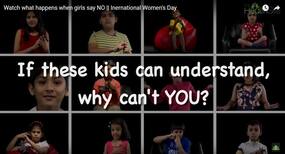 International Women's Day Special: Watch what happens when girls say no to boys