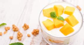 Beat the summer heat with this delicious mango raita