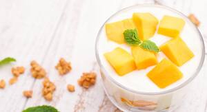 Beat the summer heat with this delicious mango raita
