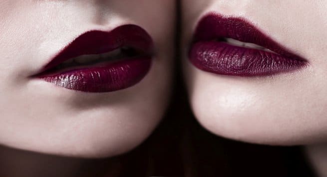 Maroon sale purple lipstick