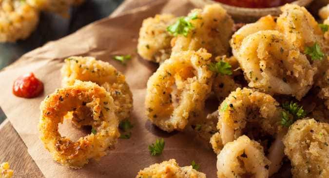 Italian Fried Calamari (Calamari Fritti) Recipe