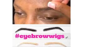 Would you try wigs for your eyebrows??