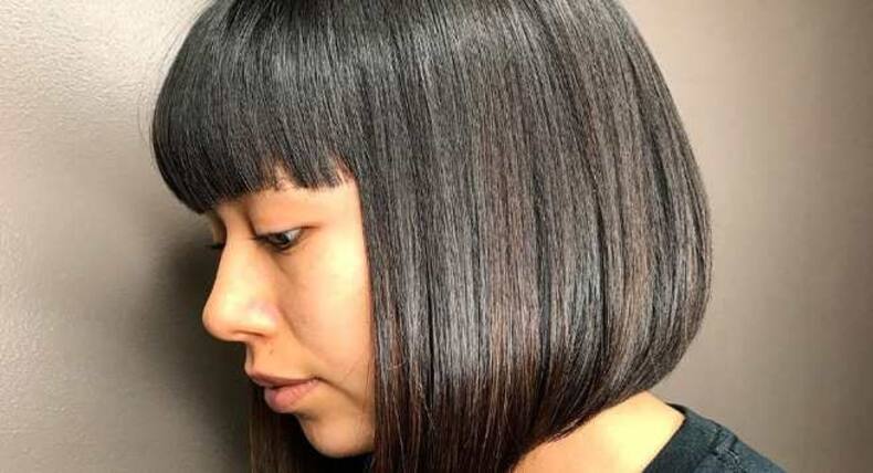 The best  bangs for you based on your hair type