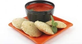 Healthy recipe - 10 minute oats and rava idli