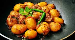 Healthy Recipe: Baby potatoes fry (in just 1 tbsp oil)