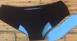 I tried the period-proof underwear-- And it actually worked!