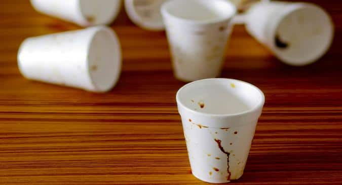 Here's why you should NEVER drink coffee in Styrofoam cups