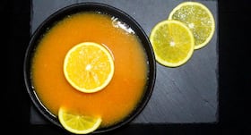 Healthy recipe: Carrot Sweet Lime and Ginger Soup